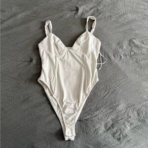Princess Polly Cream Bodysuit